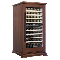 Винный шкаф в деревянном корпусе Meyvel MV99PRO-KBT2 цвет орех